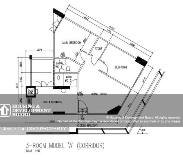 Blk 4 Joo Chiat Road (Geylang), HDB 3 Rooms #557493741